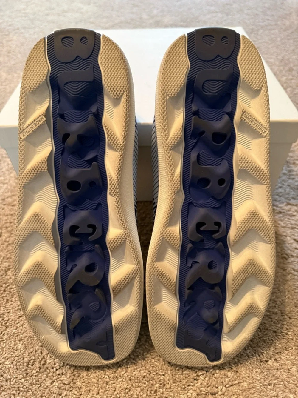 Burberry Blue & White Sneakers - Picture 10 of 14